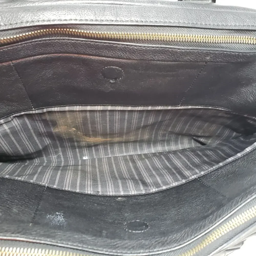 Tumi pebble leather